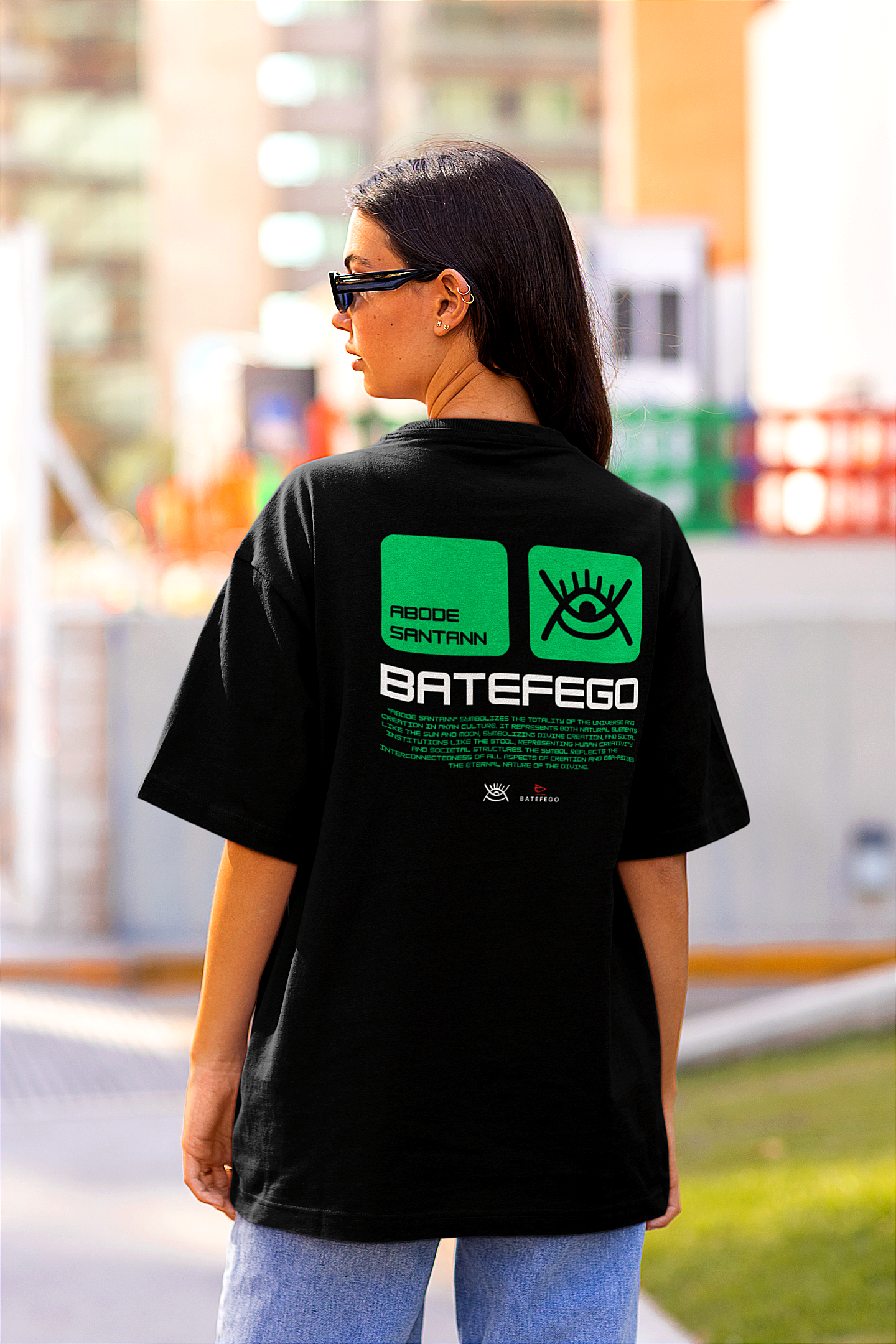 Batefego Abode Santann Tshirt African Streetwear Fashion 