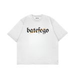 Batefego Dominance Tshirt White Front - batefego streetwear fashion