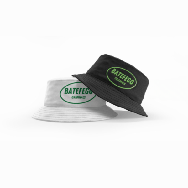 SF1 Reversible Bucket Hat White - batefego streetwear fashion