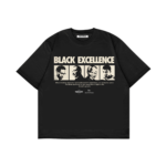 Batefego Black Excellence Tshirt - batefego streetwear fashion