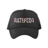 Batefego Masked Print Trucker Hat Black