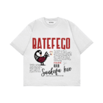 Batefego Sankofa Love Tshirt White Front - batefego streetwear fashion