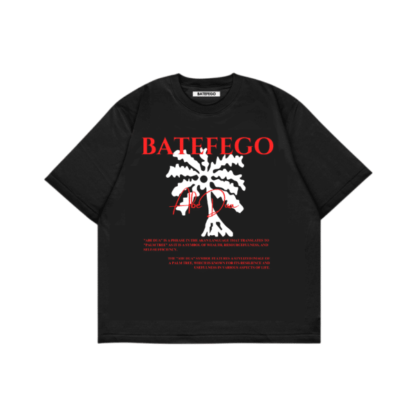 Batefego Abe Dua African Streetwear tshirt