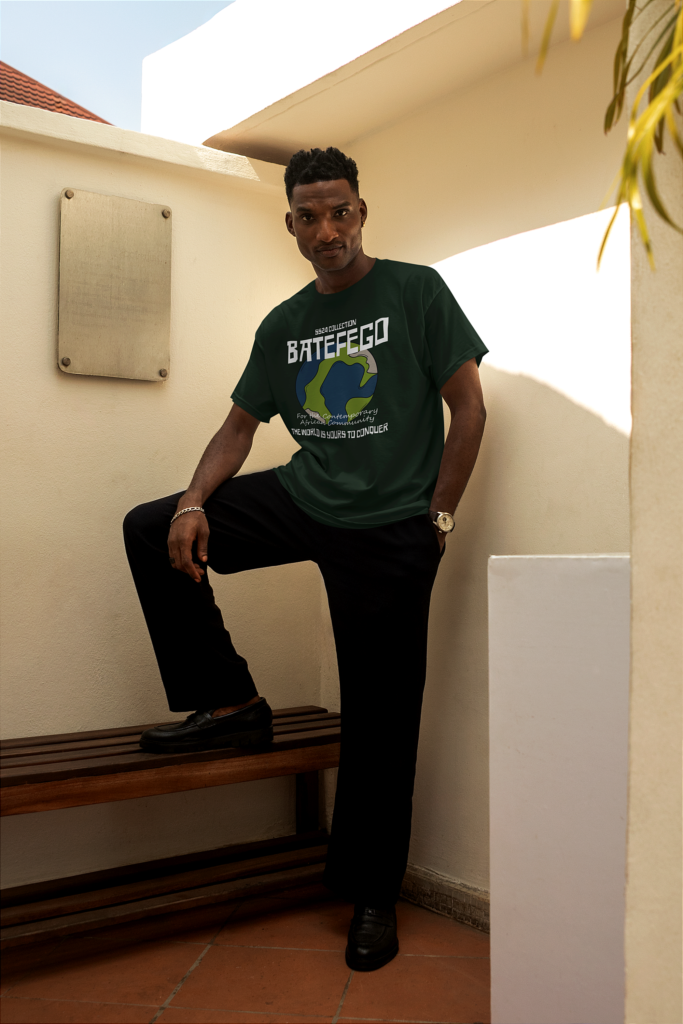 Batefego The World is Yours TShirt African Streetwear Fashion