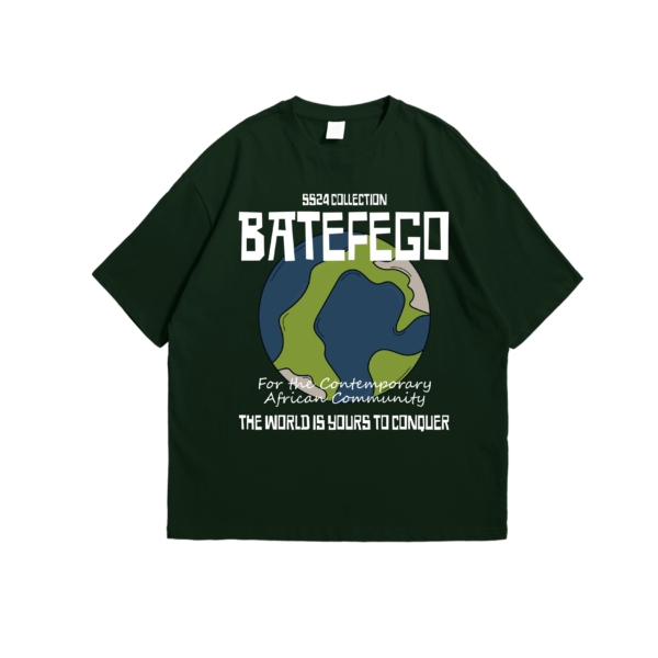 Batefego The World is Yours TShirt African Streetwear Fashion