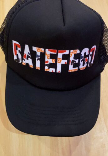 Batefego Masked Print Trucker Hat photo review